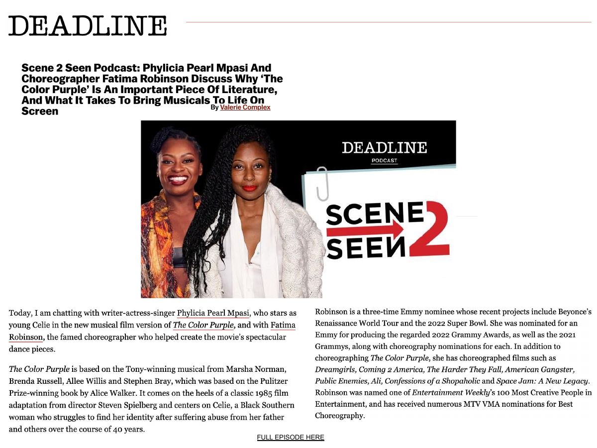 Deadline masthead